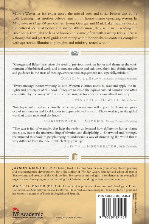 Produktbild: Ministering in Honor-Shame Cultures