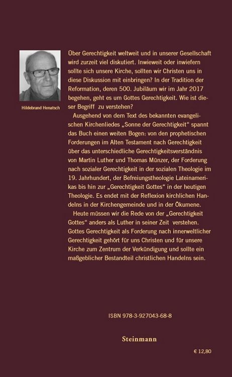 Produktbild: Sonne der Gerechtigkeit