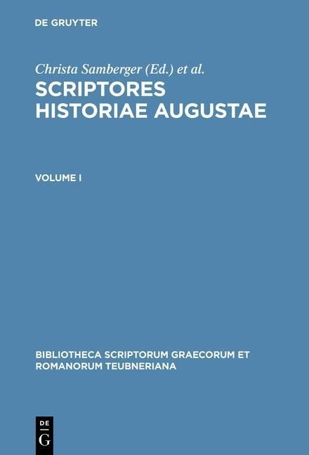 Produktbild: Scriptores historiae Augustae