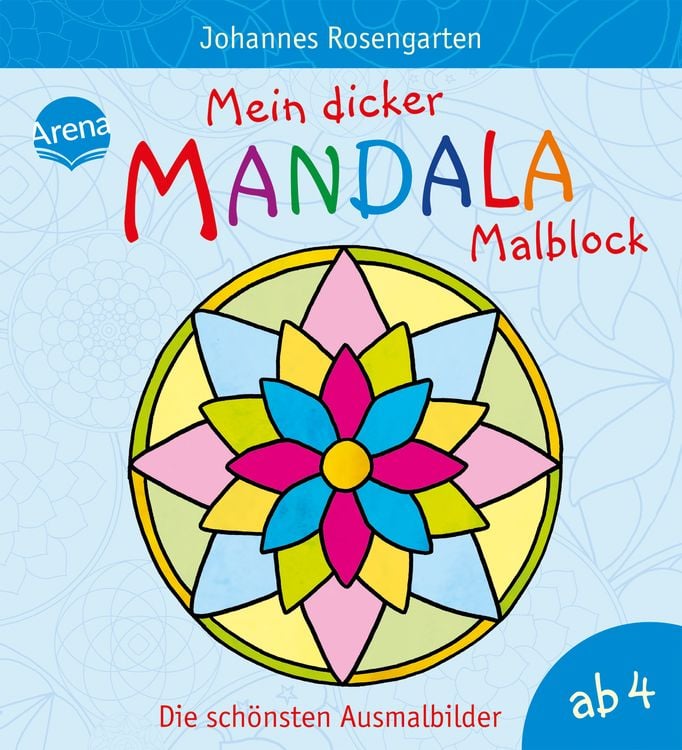 Produktbild: Mein dicker Mandala-Malblock - Die schönsten Ausmalbilder