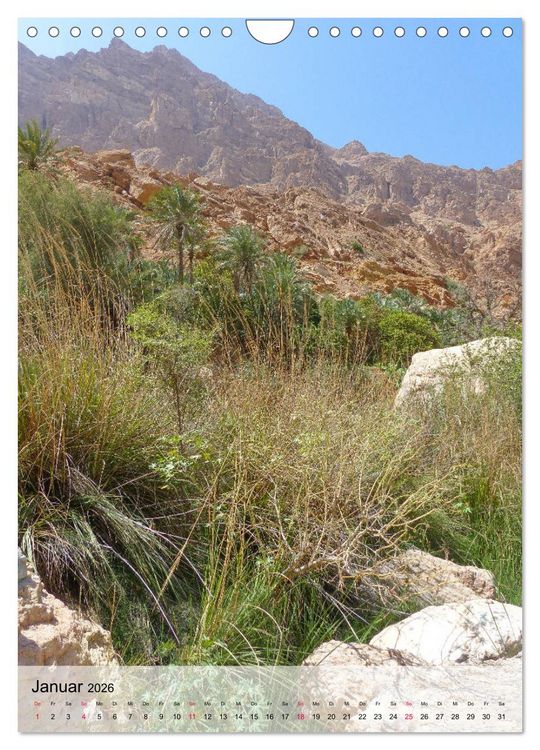 Produktbild: Zauberhafter Oman (Wandkalender 2026 DIN A4 hoch), CALVENDO Monatskalender