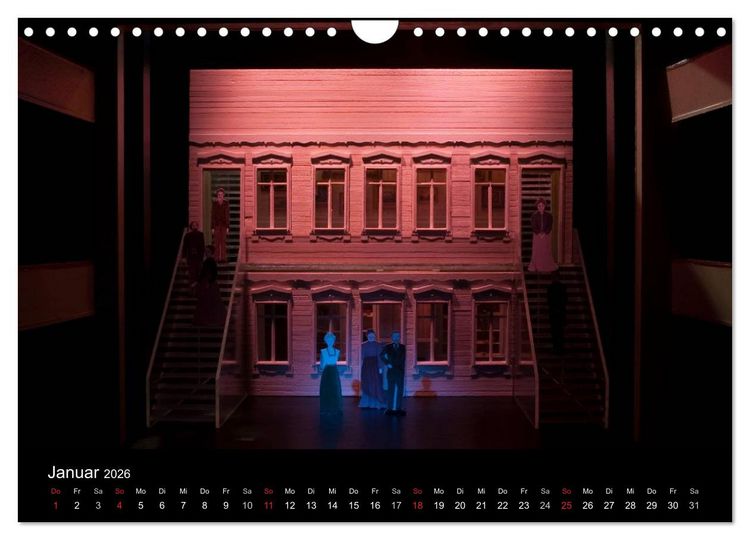 Produktbild: FASZINIERENDE THEATERR&Auml;UME (Wandkalender 2026 DIN A4 quer), CALVENDO Monatskalender