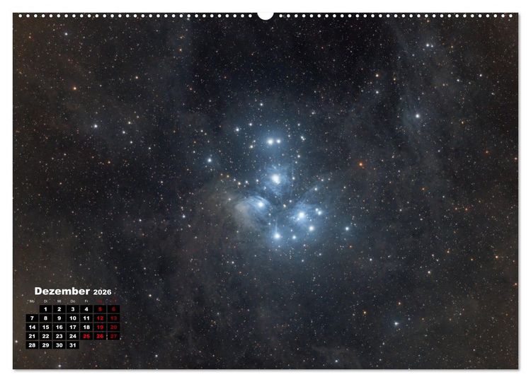 Produktbild: InfinityAstro - die Unendlichkeit im Bild - Astrofotos von Roland Schliessus (hochwertiger Premium Wandkalender 2026 DIN A2 quer), Kunstdruck in Hochglanz
