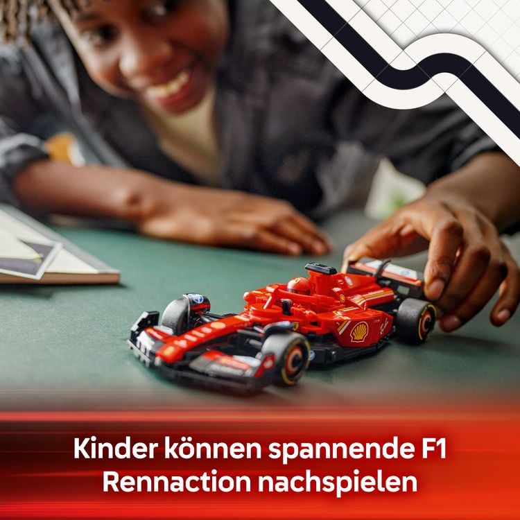Produktbild: LEGO Speed Champions Ferrari SF-24 F1 Rennauto - Spielzeug Auto 77242