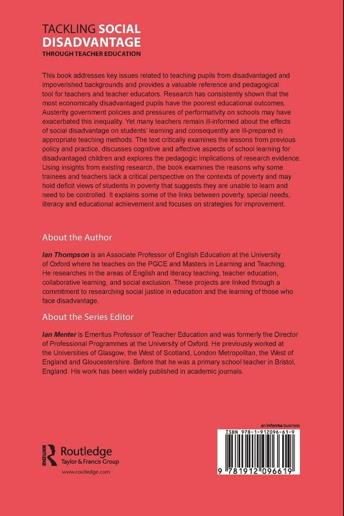 Produktbild: Tackling Social Disadvantage through Teacher Education