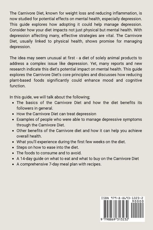 Produktbild: Carnivore Diet For Depression