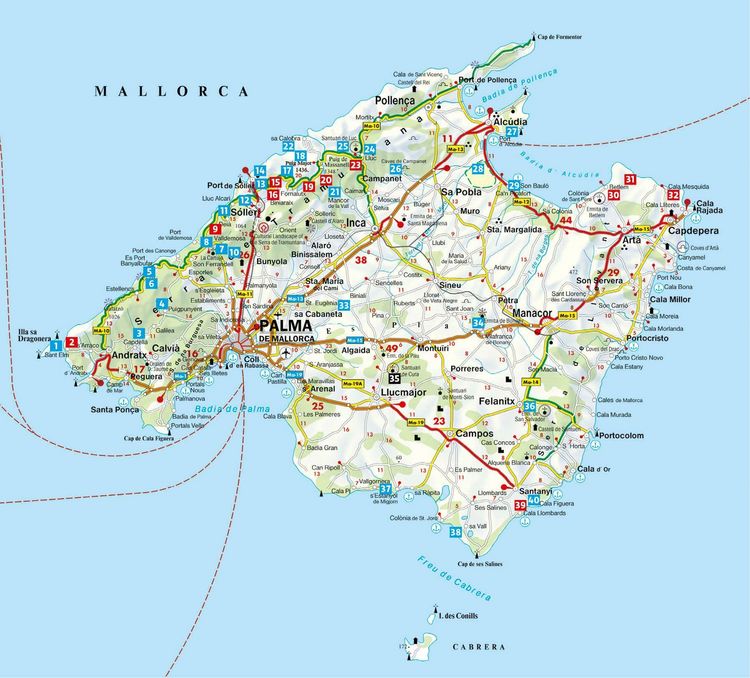 Produktbild: ROTHER Wanderbuch Leichte Wanderungen Mallorca. 40 Genusswanderungen