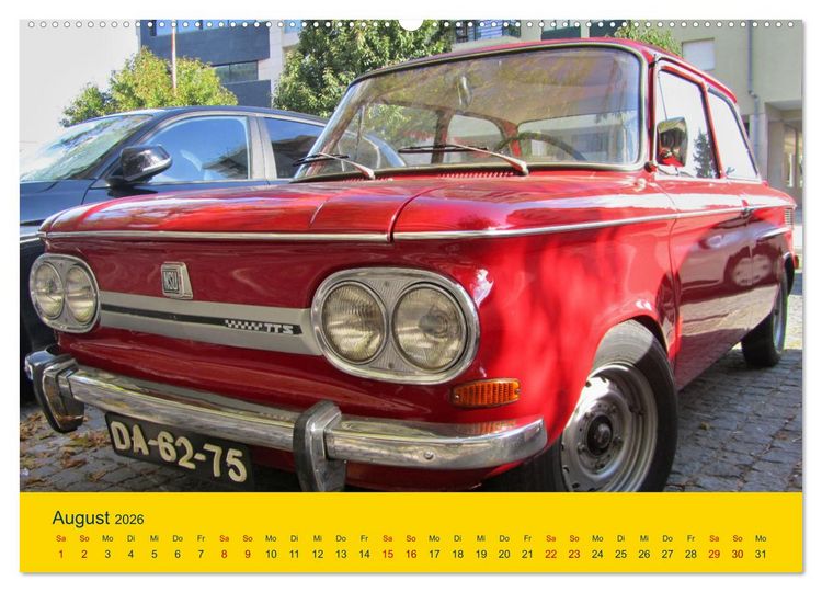 Produktbild: Automobile Tr&auml;ume der 70er (Wandkalender 2026 DIN A2 quer), CALVENDO Monatskalender
