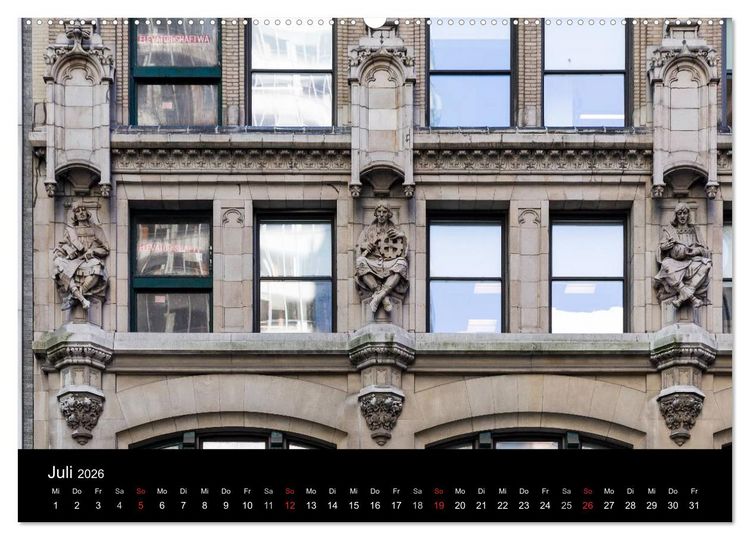 Produktbild: Zu Besuch in New York (hochwertiger Premium Wandkalender 2026 DIN A2 quer), Kunstdruck in Hochglanz