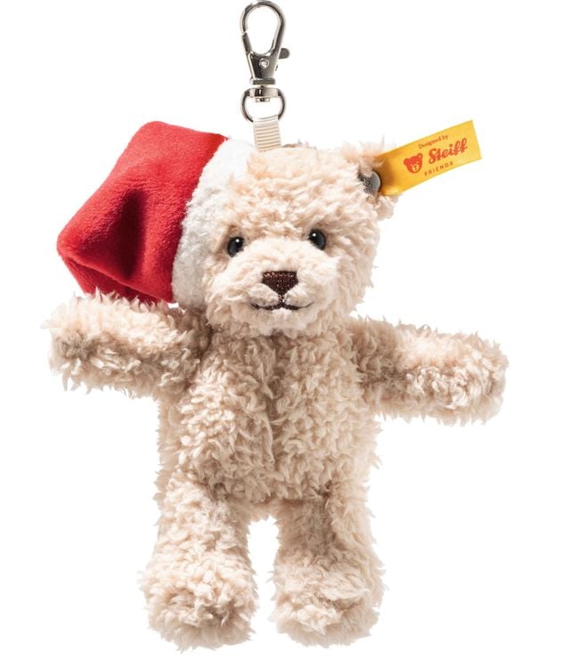 Produktbild: Steiff 122607 - Schl&uuml;sselanh&auml;nger Teddyb&auml;r Ben Cosy Christmas, beige,