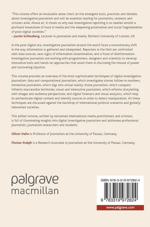 Produktbild: Digital Investigative Journalism