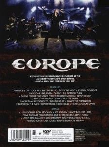 Produktbild: Europe - Live at Shepherd's Bush, London