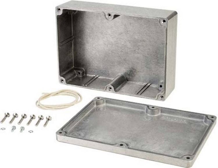 Produktbild: Gainta G120 Geh&auml;use 171 x 121 x 55 Aluminium Druckguss Aluminium (Natur) 1St.