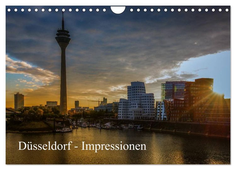 Produktbild: D&uuml;sseldorf - Impressionen (Wandkalender 2026 DIN A4 quer), CALVENDO Monatskalender
