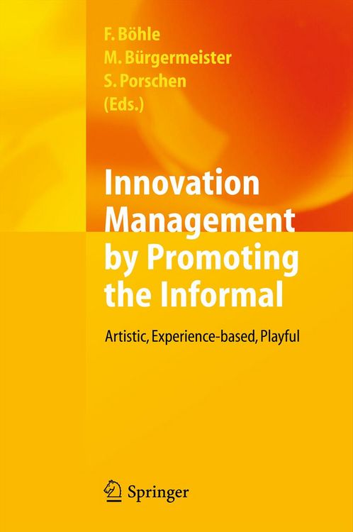 Produktbild: Innovation Management by Promoting the Informal