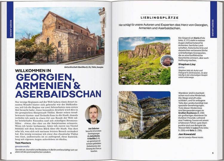 Produktbild: LONELY PLANET Reisef&uuml;hrer Georgien, Armenien & Aserbaidschan