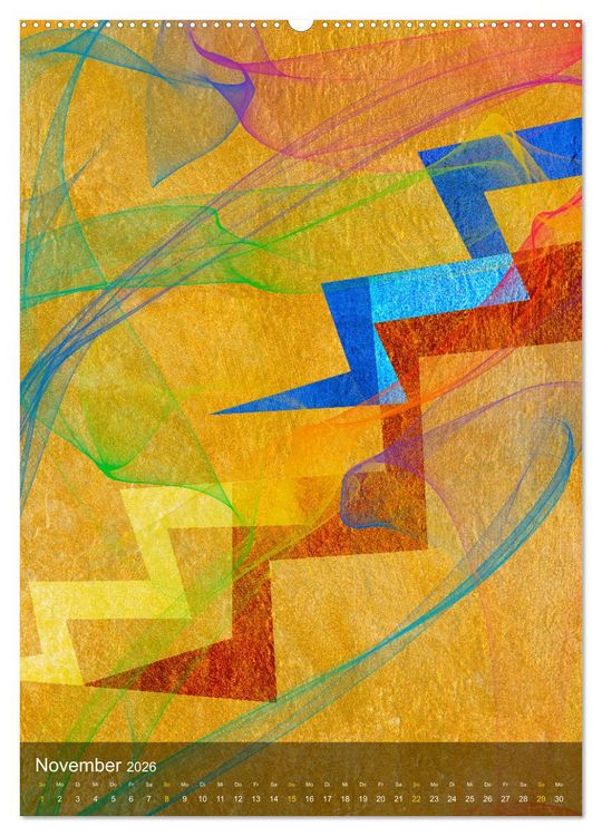 Produktbild: Kunst im Zeitgeist (hochwertiger Premium Wandkalender 2026 DIN A2 hoch), Kunstdruck in Hochglanz