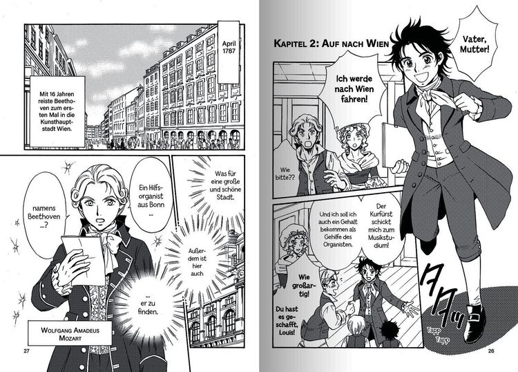 Produktbild: MANGA-Biografien &ndash; Beethoven