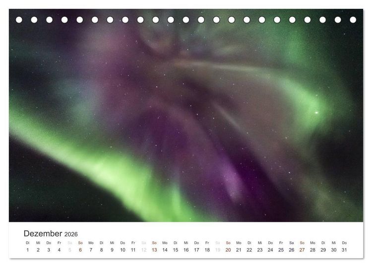 Produktbild: ISLAND 63&deg; - 66&deg; N / 13&deg; - 25&deg; W (Tischkalender 2026 DIN A5 quer), CALVENDO Monatskalender