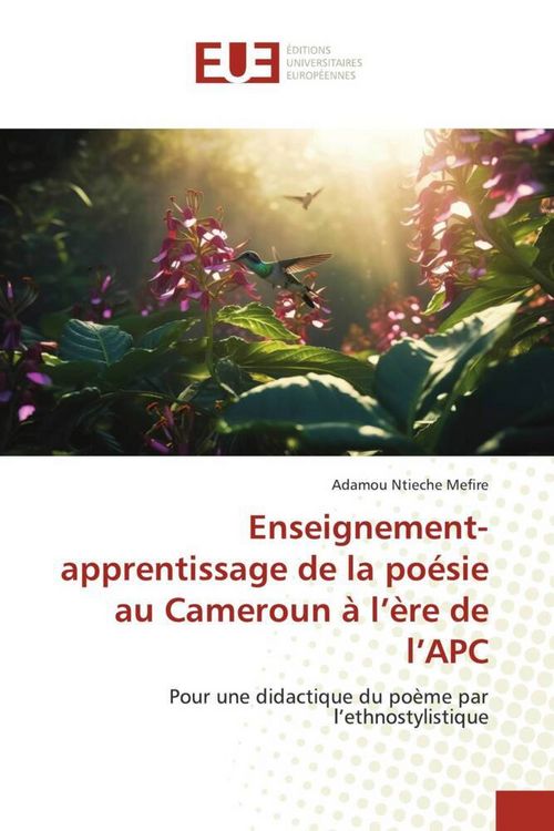 Produktbild: Enseignement- apprentissage de la po&eacute;sie au Cameroun &agrave; l'&egrave;re de l'APC