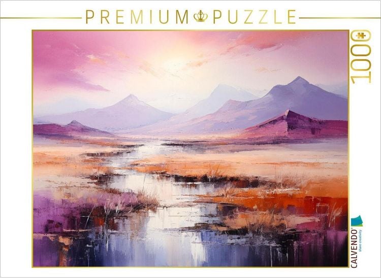 Produktbild: CALVENDO Puzzle Endlose malerische Weite | 1000 Teile Lege-Gr&ouml;&szlig;e 64x48cm Foto-Puzzle f&uuml;r gl&uuml;ckliche Stunden