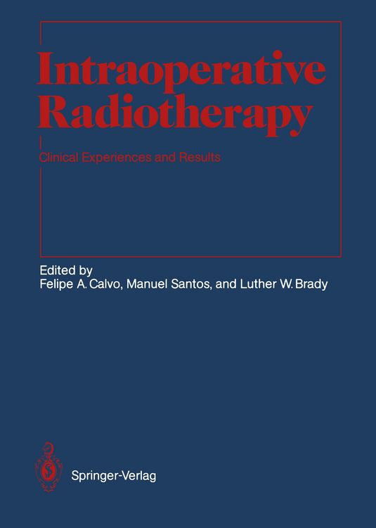 Produktbild: Intraoperative Radiotherapy