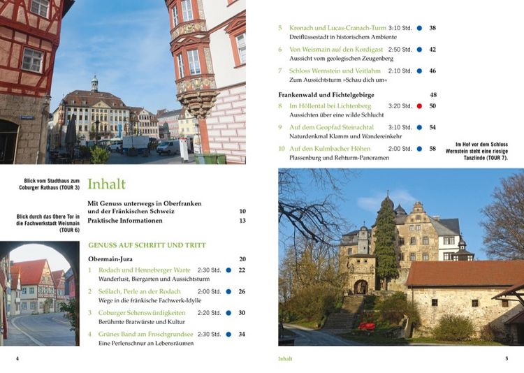 Produktbild: Wandergenuss Oberfranken und Fr&auml;nkische Schweiz