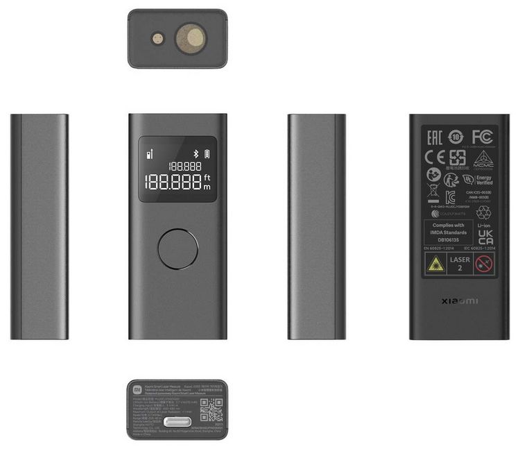 Produktbild: Xiaomi 36764 Digitales Laser-Meterma&szlig; 40m