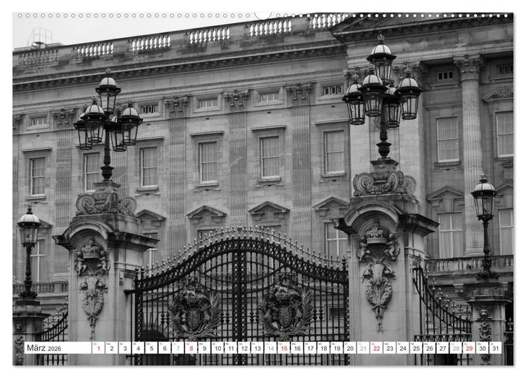 Produktbild: London Stadt an der Themse (hochwertiger Premium Wandkalender 2026 DIN A2 quer), Kunstdruck in Hochglanz