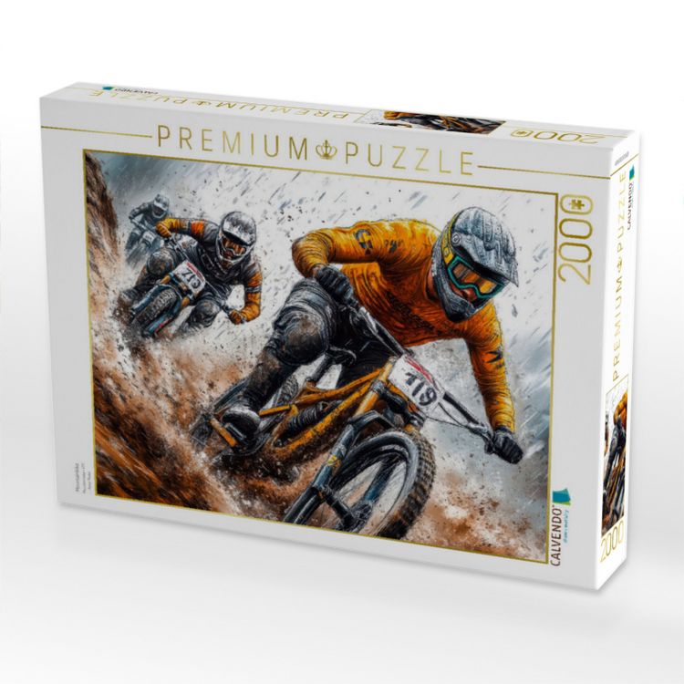 Produktbild: CALVENDO Puzzle Mountainbike | 2000 Teile Lege-Gr&ouml;&szlig;e 90x67cm Foto-Puzzle f&uuml;r gl&uuml;ckliche Stunden