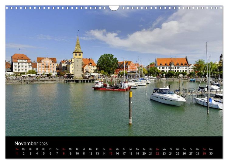Produktbild: Kulturlandschaft Bodensee - Teil I (Wandkalender 2026 DIN A3 quer), CALVENDO Monatskalender