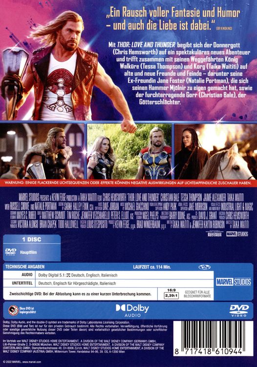Produktbild: Thor - Love and Thunder