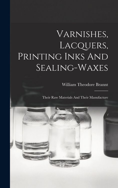 Produktbild: Varnishes, Lacquers, Printing Inks And Sealing-waxes