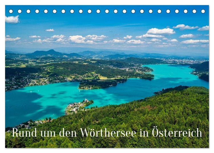 Produktbild: Rund um den W&ouml;rthersee in &Ouml;sterreich (Tischkalender 2026 DIN A5 quer), CALVENDO Monatskalender