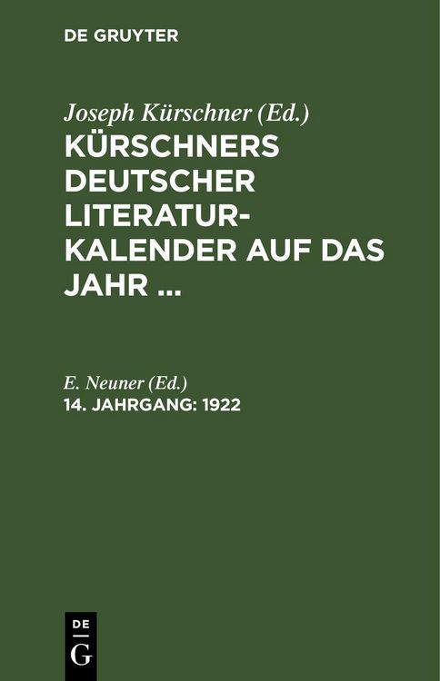 Produktbild: 1922