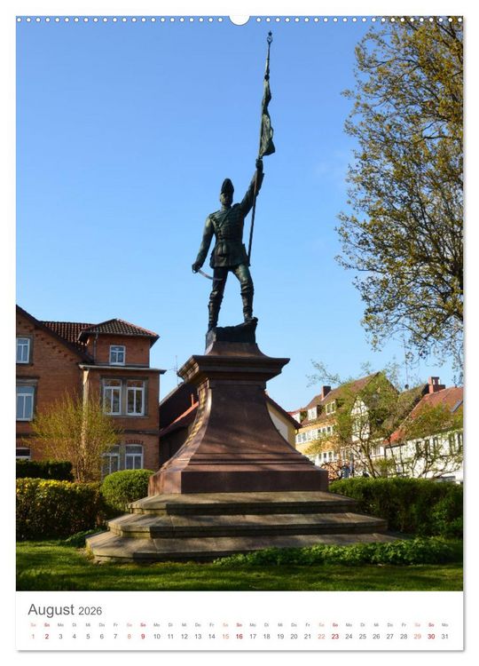 Produktbild: Helmstedt - Historische Stadt mit besonderem Flair (hochwertiger Premium Wandkalender 2026 DIN A2 hoch), Kunstdruck in Hochglanz