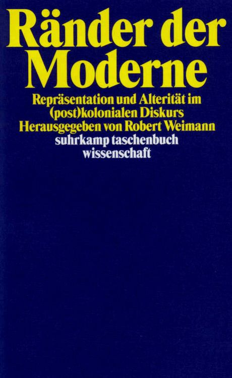Produktbild: R&auml;nder der Moderne