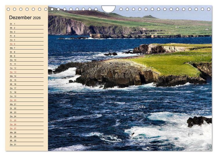 Produktbild: Irland. Impressionen (Wandkalender 2026 DIN A4 quer), CALVENDO Monatskalender