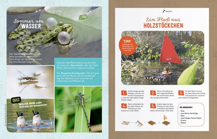 Produktbild: Mein Sach- und Mach-Sommer-Buch