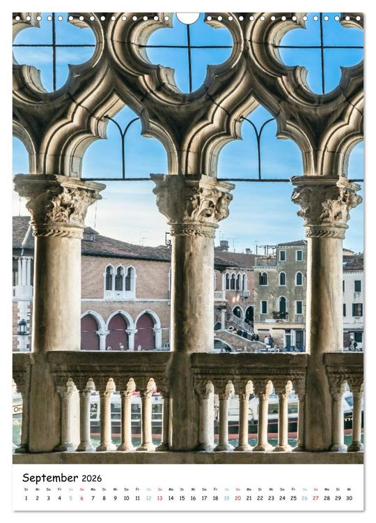 Produktbild: Venedig - Magische Impressionen (Wandkalender 2026 DIN A3 hoch), CALVENDO Monatskalender