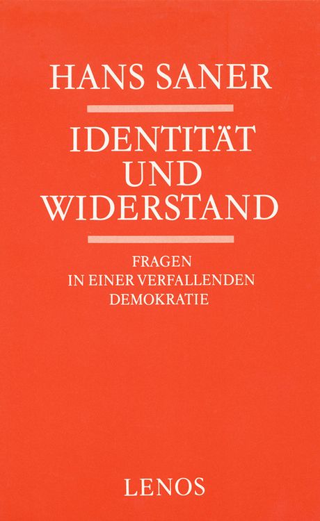 Produktbild: Identit&auml;t und Widerstand