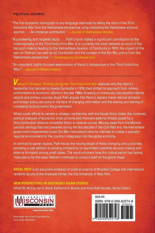 Produktbild: Vietnam's Strategic Thinking during the Third Indochina War