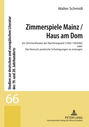 Produktbild: Zimmerspiele Mainz / Haus am Dom