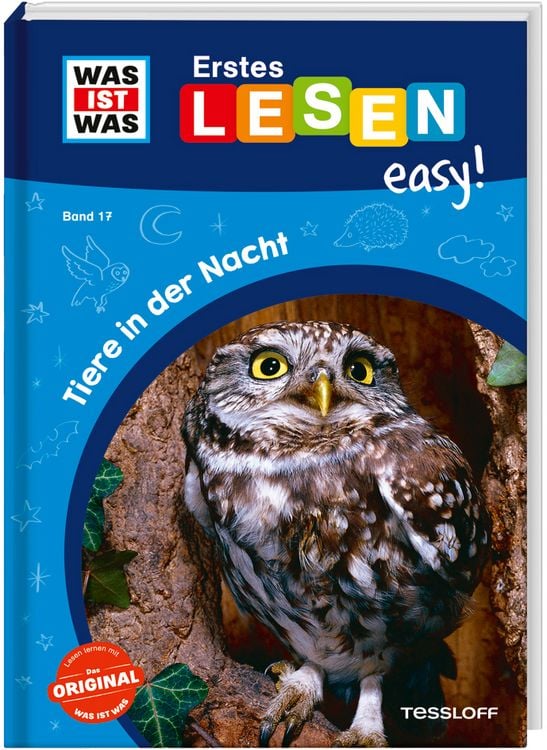 Produktbild: WAS IST WAS Erstes Lesen easy! Band 17. Tiere in der Nacht