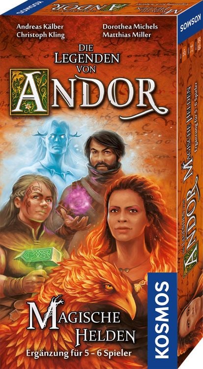 Bild vom Artikel KOSMOS - Die Legenden von Andor - Magische Helden, Ergänzung vom Autor Christoph Kling