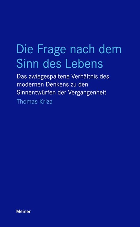 Produktbild: Die Frage nach dem Sinn des Lebens