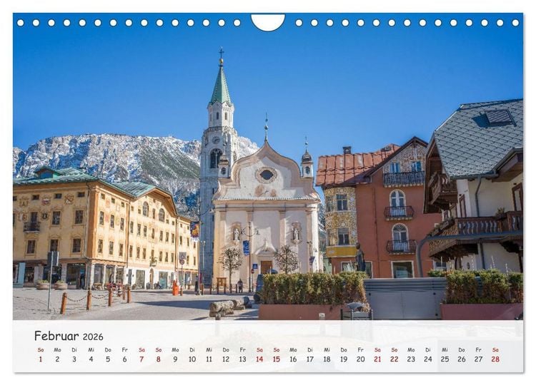 Produktbild: Italien - zwischen Dolomiten und Amalfik&uuml;ste (Wandkalender 2026 DIN A4 quer), CALVENDO Monatskalender