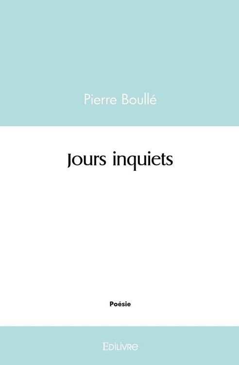 Produktbild: Jours inquiets