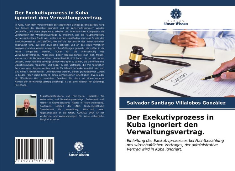 Produktbild: Der Exekutivprozess in Kuba ignoriert den Verwaltungsvertrag.