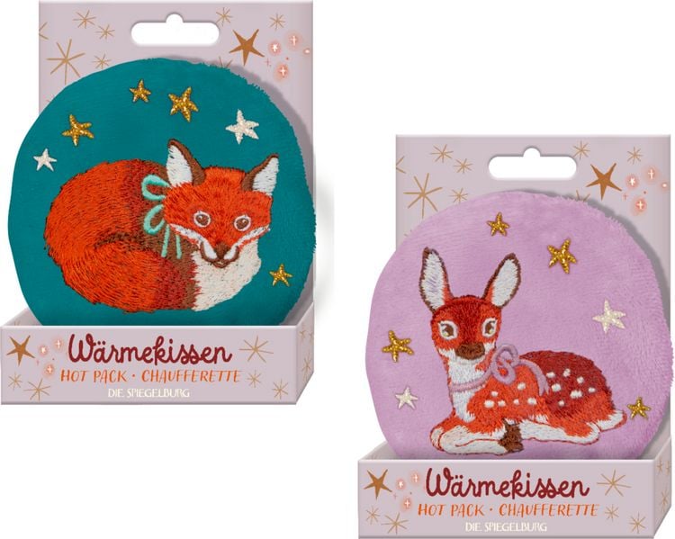 Produktbild: W&auml;rmekissen - Wintertiere im Weihnachtswald, sort.i.D.